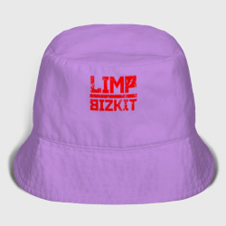 Мужская панама хлопок Red logo Limp bizkit