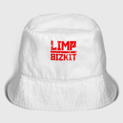 Женская панама хлопок Red logo Limp bizkit