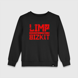 Детский свитшот хлопок Red logo Limp bizkit