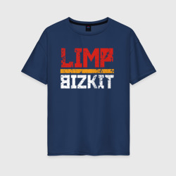 Limp Bizkit – Женская футболка хлопок Oversize с принтом купить со скидкой в -16%
