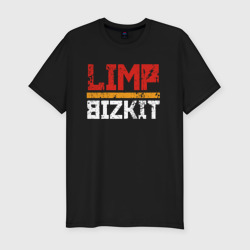 Мужская футболка хлопок Slim Limp Bizkit