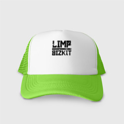 Кепка тракер с сеткой Limp Bizkit black big logo