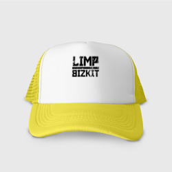 Кепка тракер с сеткой Limp Bizkit black big logo