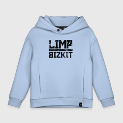 Детское худи Oversize хлопок Limp Bizkit black big logo
