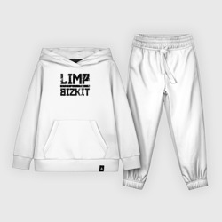 Детский костюм с толстовкой хлопок Limp Bizkit black big logo