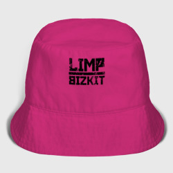 Мужская панама хлопок Limp Bizkit black big logo