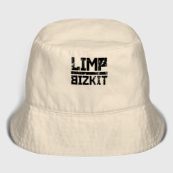 Женская панама хлопок Limp Bizkit black big logo