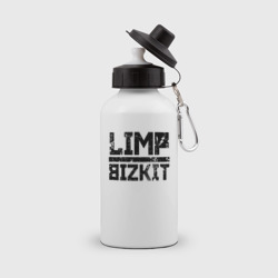 Бутылка спортивная Limp Bizkit black big logo