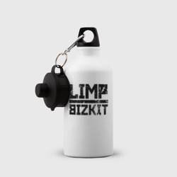 Бутылка спортивная Limp Bizkit black big logo - фото 2