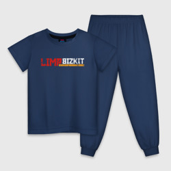 Детская пижама хлопок Limp Bizkit logo