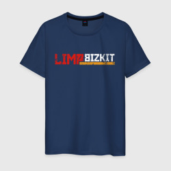 Мужская футболка хлопок Limp Bizkit logo