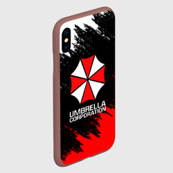 Чехол для iPhone XS Max матовый Umbrella Corp - фото 2