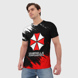 Мужская футболка 3D Umbrella Corp - фото 2