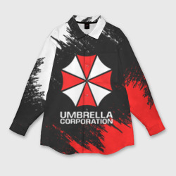 Женская рубашка oversize 3D Umbrella Corp