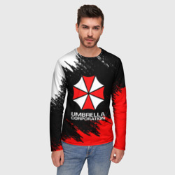 Мужской лонгслив 3D Umbrella Corp - фото 2