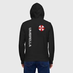 Мужская толстовка на молнии хлопок Umbrella Corp Амбрелла Корп+спина - фото 2