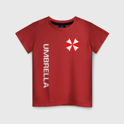 Детская футболка хлопок Umbrella Corp Амбрелла Корп+спина