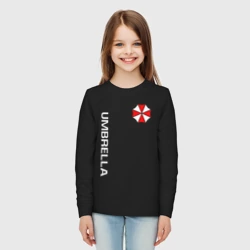 Детский лонгслив хлопок Umbrella Corp Амбрелла Корп+спина - фото 2