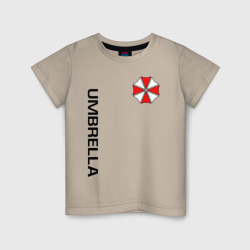 Детская футболка хлопок Umbrella Corp+спина