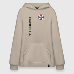 Худи SuperOversize хлопок Umbrella Corp+спина