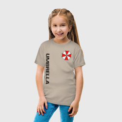 Детская футболка хлопок Umbrella Corp+спина - фото 2