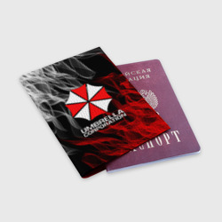 Обложка для паспорта матовая кожа Umbrella Corp - фото 2