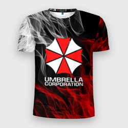 Мужская футболка 3D Slim Umbrella Corp