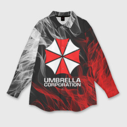 Мужская рубашка oversize 3D Umbrella Corp