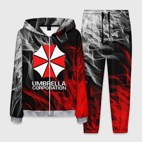 Мужской костюм 3D Umbrella Corp, цвет меланж