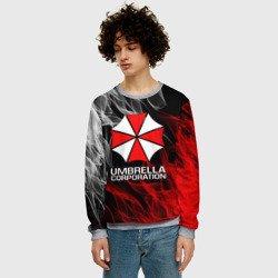 Мужской свитшот 3D Umbrella Corp - фото 2