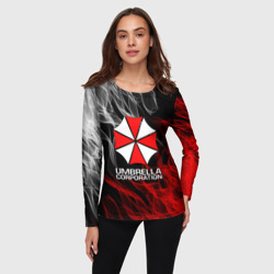 Женский лонгслив 3D Umbrella Corp - фото 2