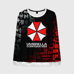 Мужской свитшот 3D Resident evil Umbrella Corp