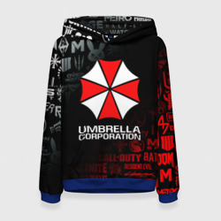 Женская толстовка 3D Resident evil Umbrella Corp