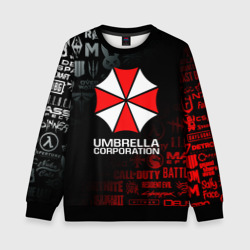 Детский свитшот 3D Resident evil Umbrella Corp