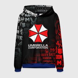 Мужская толстовка 3D Resident evil Umbrella Corp