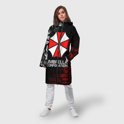 Женский дождевик 3D Resident evil Umbrella Corp - фото 2