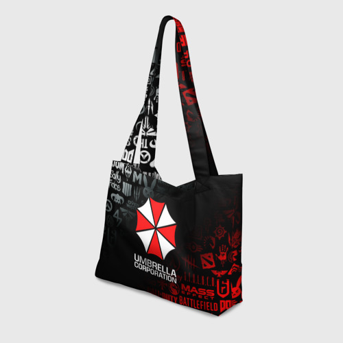 Пляжная сумка 3D Resident evil Umbrella Corp - фото 3