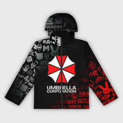 Женская ветровка 3D Resident evil Umbrella Corp