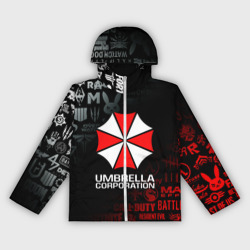 Женская ветровка 3D Resident evil Umbrella Corp