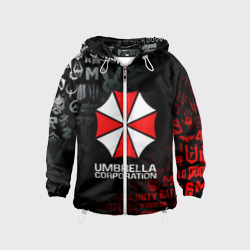 Детская ветровка 3D Resident evil Umbrella Corp