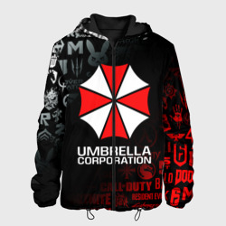 Мужская куртка 3D Resident evil Umbrella Corp