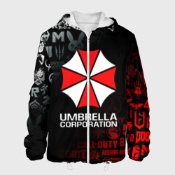 Мужская куртка 3D Resident evil Umbrella Corp
