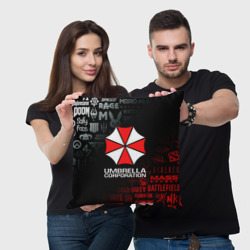 Подушка 3D Resident evil Umbrella Corp - фото 2