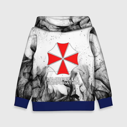 Детская толстовка 3D Umbrella Corp, цвет синий