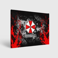 Холст прямоугольный Umbrella Corp Амбрелла Корп