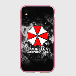 Чехол для iPhone XS Max матовый Umbrella Corp Амбрелла Корп