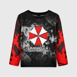 Детский лонгслив 3D Umbrella Corp Амбрелла Корп