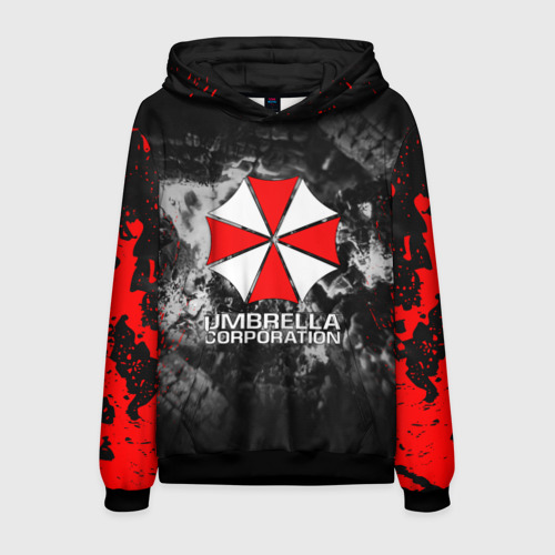 Мужская толстовка 3D Umbrella Corp Амбрелла Корп, цвет черный