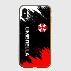Чехол для iPhone XS Max матовый Umbrella Corp Амбрелла Корп