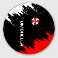 Круглый коврик для мышки Umbrella Corp Амбрелла Корп